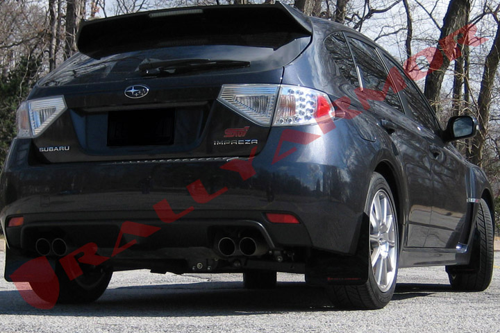 2008 wrx mud flaps